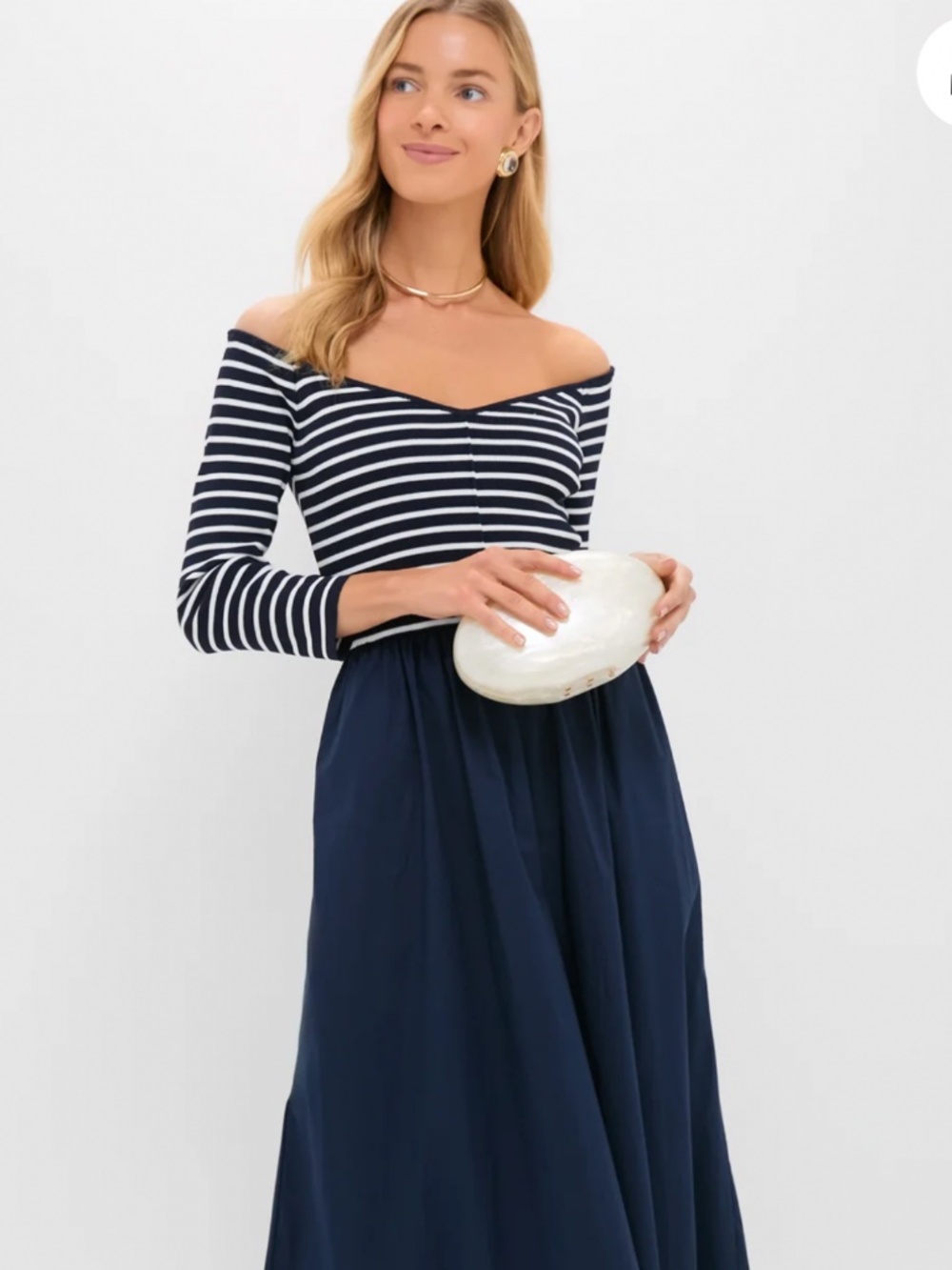 Tuckernuck Navy Clea Dress
